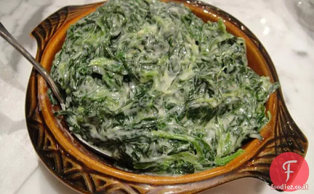 Cuocere il libro: Classica crema di spinaci