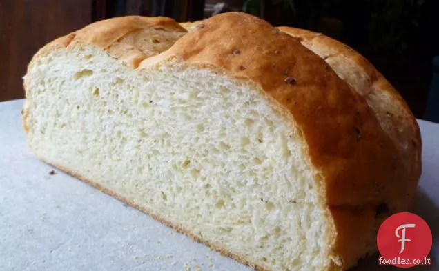 Cottura del pane: Feta e pane alle erbe