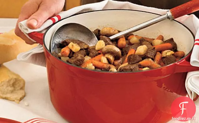 Vino rosso Stufato di manzo
