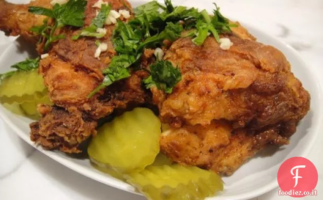 Cuocere il libro: Pollo fritto con coriandoli di New Orleans