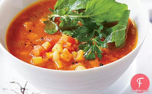 Minestrone abbondante