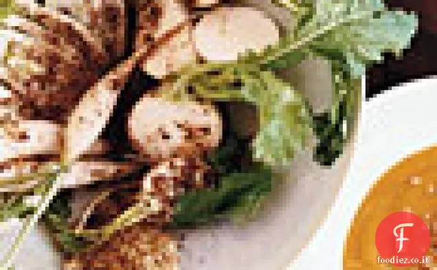 Cruditi di Finocchio e Rapa con Sale di Finocchio
