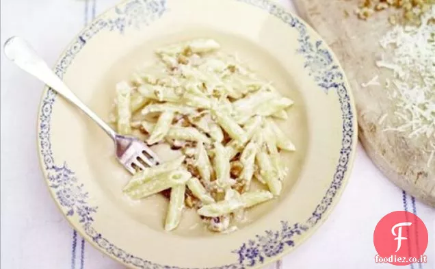 Cucinare il libro: Penne con Mascarpone