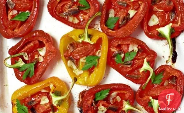 Cucinare il libro: Peperoni Piemontesi