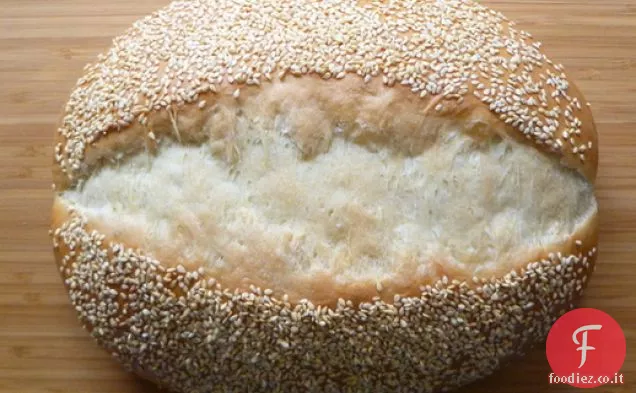 Cottura del pane: veloce e lento sesamo Pane bianco
