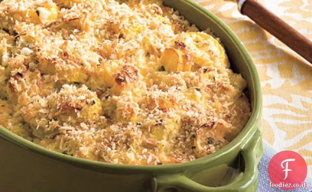 Casseruola di zucca a due formaggi