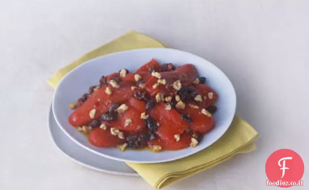 Insalata di peperoni rossi arrostiti con Harissa