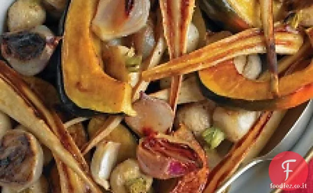 Verdure invernali arrostite