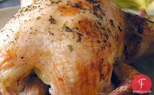 Dragoncello al limone-Pollo intero in salamoia