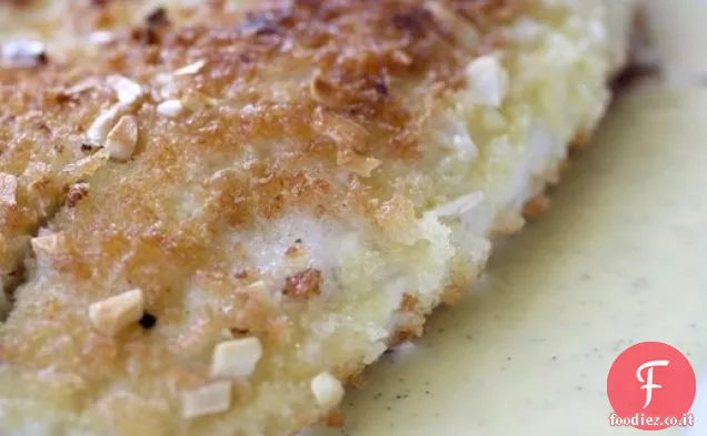 L'ingrediente segreto (vaniglia): Tilapia in crosta di mandorle con salsa alla vaniglia