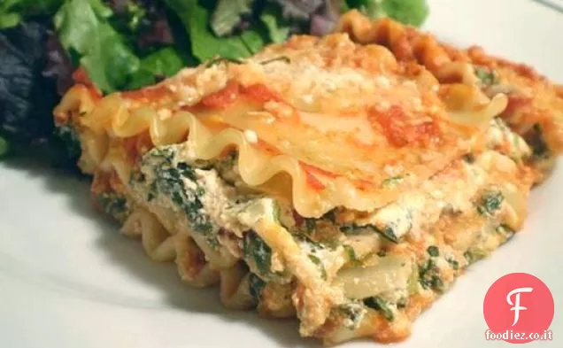 Sano e delizioso: lasagna agli spinaci più leggera