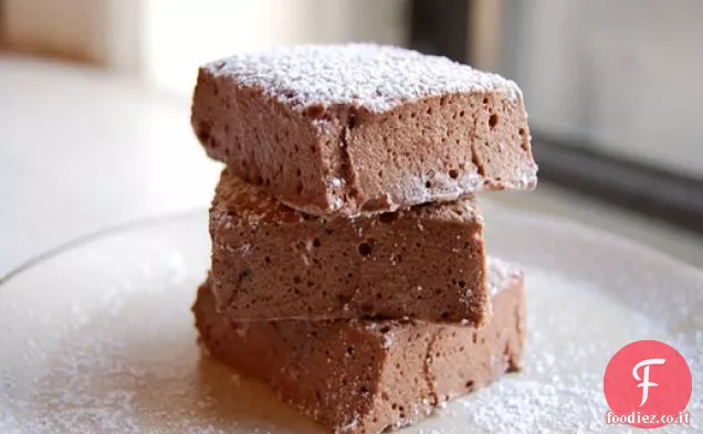 Marshmallow alla menta al cioccolato