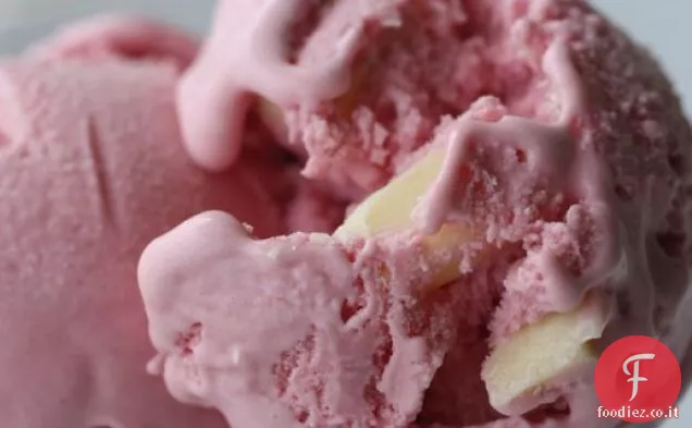 L'ingrediente segreto (Cranberry): gelato al mirtillo con pezzi di cioccolato bianco