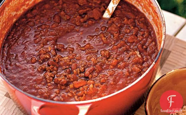 Chili vegetariano di Christine