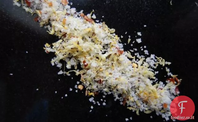 Sale al limone con Finocchio e Peperoncino