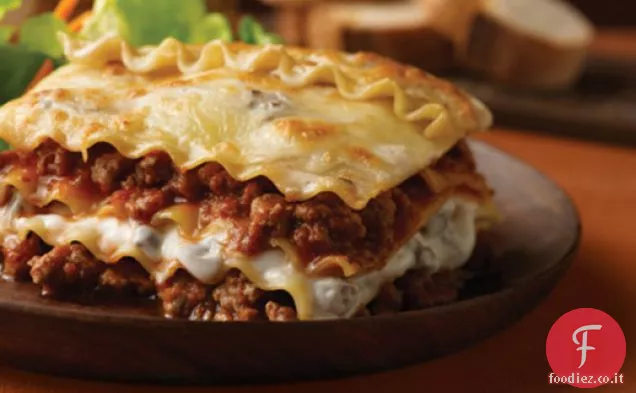 Lasagna di manzo e funghi