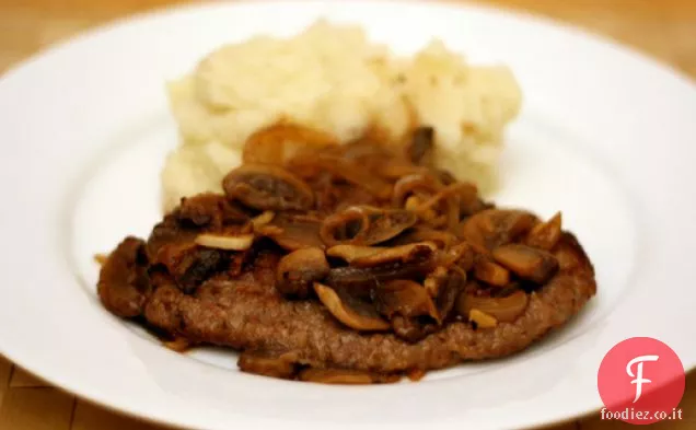 Cena stasera: Cube Steak à la Salisbury