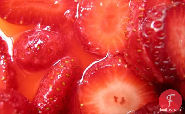 Macedonia di frutta con Rum speziato e Menta