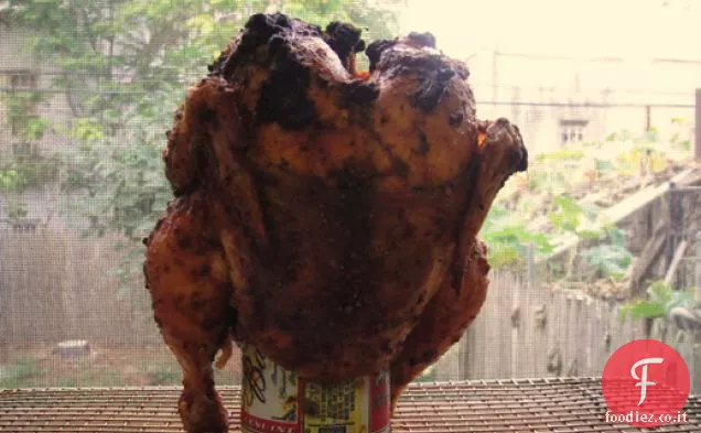 Birra uzbeka può pollo