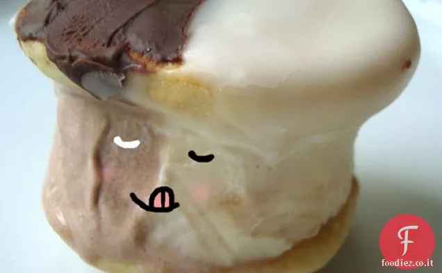 Cakespy: biscotti in bianco e nero Ice Cream Sandwich