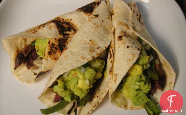 Fajitas a tre punte al burro