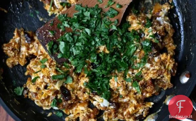 Cena stasera: Chorizo e uova