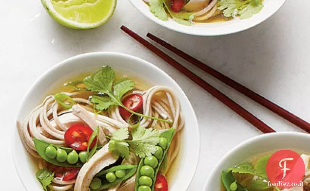 Rapido pollo Noodle Ciotole