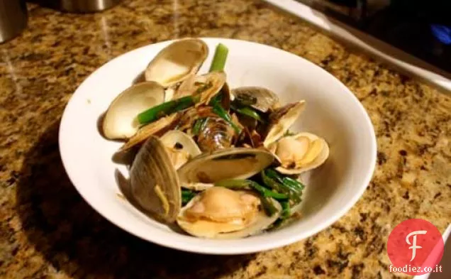 Cena stasera: vongole in stile taiwanese
