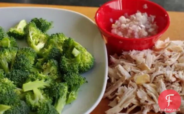 Carne Lite: Mac & Formaggio con pollo e broccoli