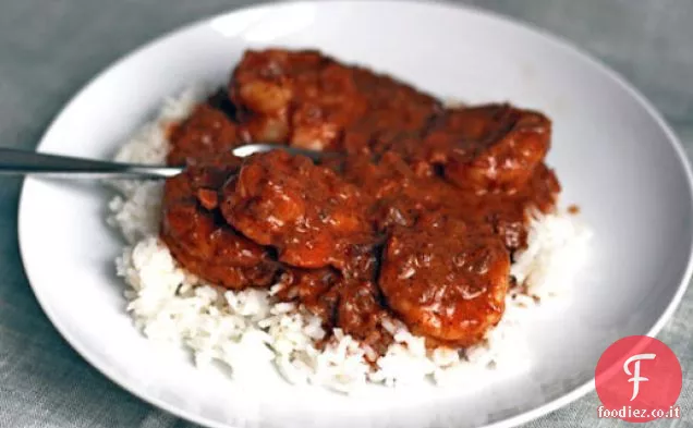 Cena stasera: Gamberetti Tikka Masala