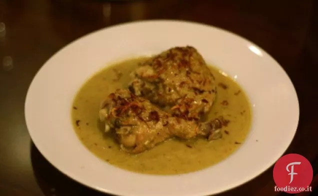 Cena stasera: curry di pollo dolce e piccante