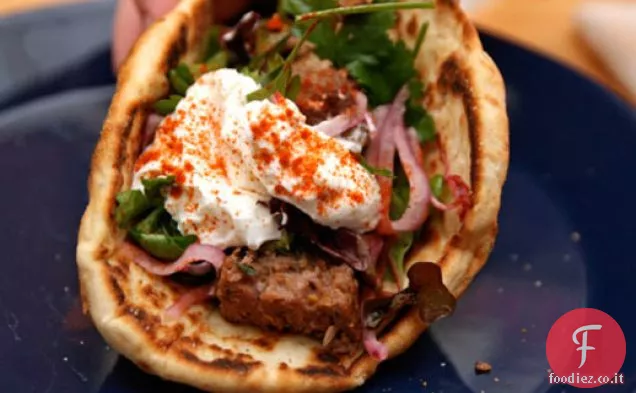 Cena stasera: Spiedini di agnello alla griglia con Pistacchio