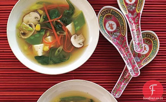 Miso-Zuppa di verdure