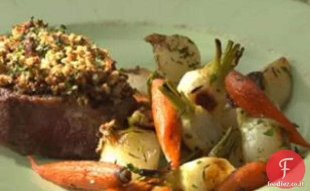 Melange di verdure arrosto per bambini