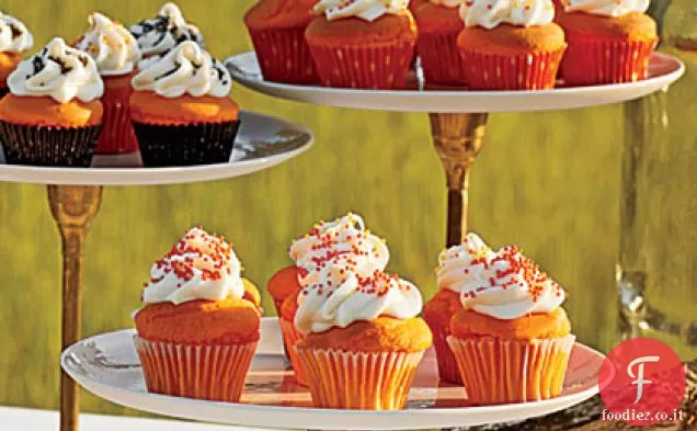 Mini Arancione Cremosicle Cupcakes