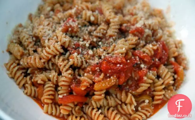 Cena stasera: Piccante pomodoro arrosto e salsa di pepe