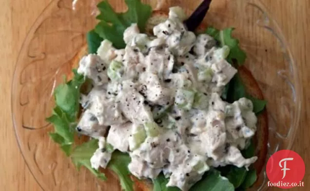 Cena stasera: insalata di pollo al dragoncello