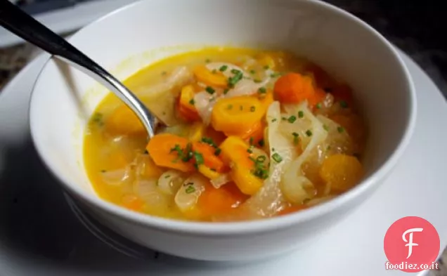 Cena stasera: zuppa di carote di Alice Waters
