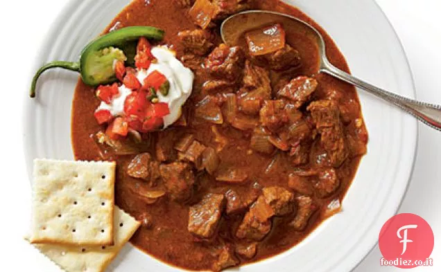 Peperoncino piccante a cottura lenta