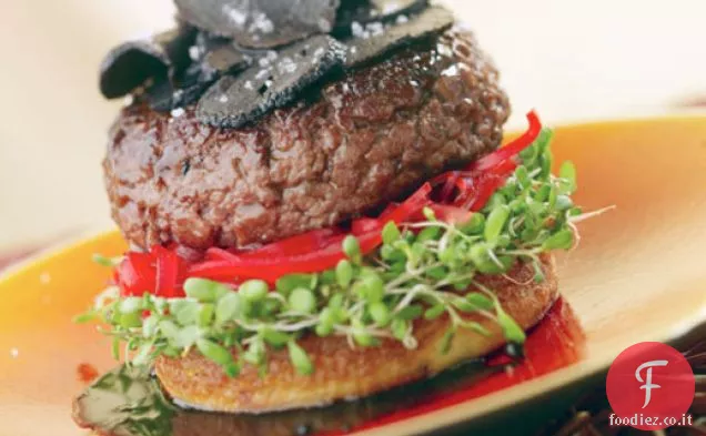 Cucinare il libro: Fleur Burger con tartufi