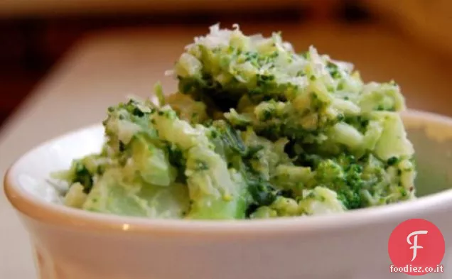Cottura dalle glosse: Crema di broccoli con parmigiano