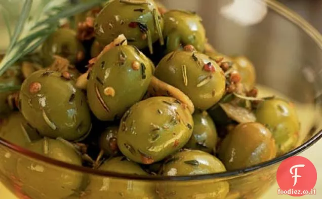 Olive spagnole marinate