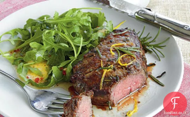 Filetto di manzo fritto in padella