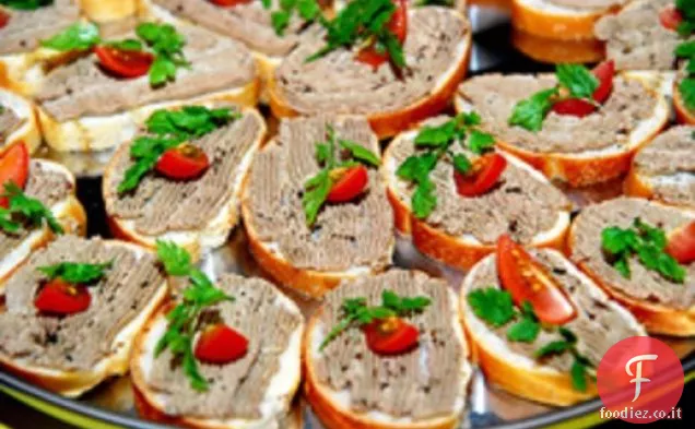 Cuocere il libro: patè di fegato di pollo