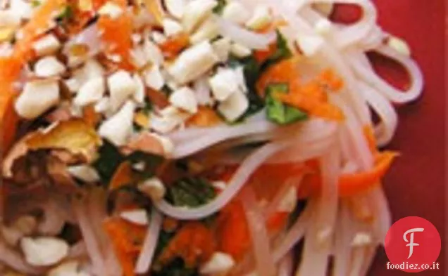 Cena stasera: insalata di spaghetti di riso vietnamita