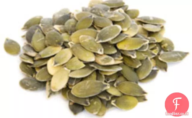 Mangiare per due: semi di zucca canditi