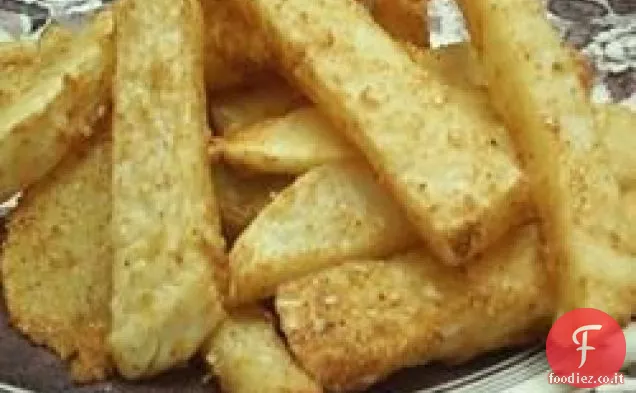 Patatine croccanti alla rapa