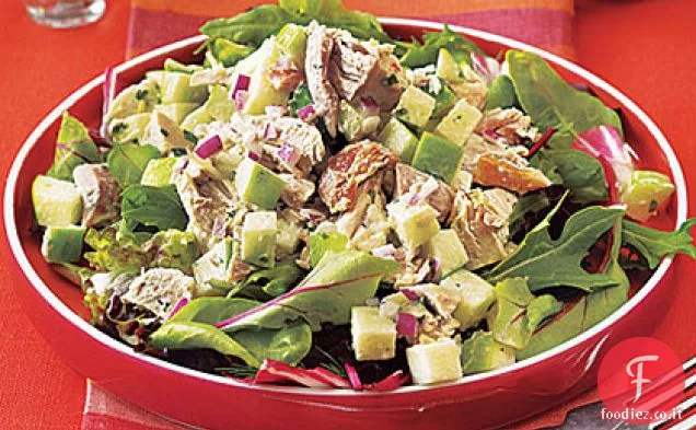 Insalata di pollo e mela