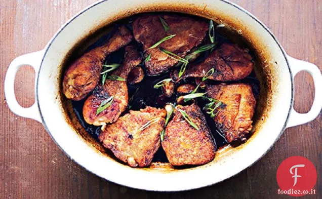Pollo al caramello