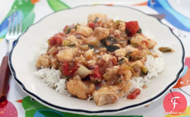 Pesce gatto Étouffée